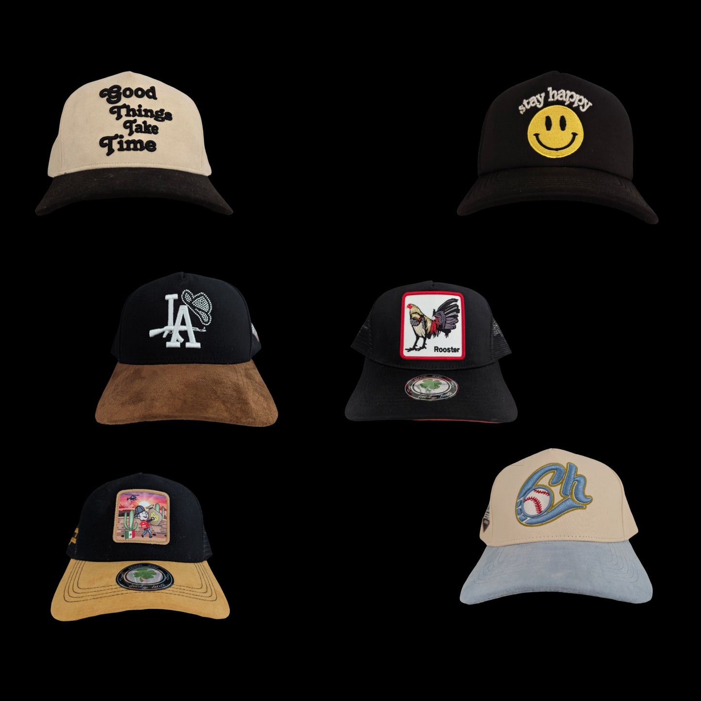Promoción 6 gorras